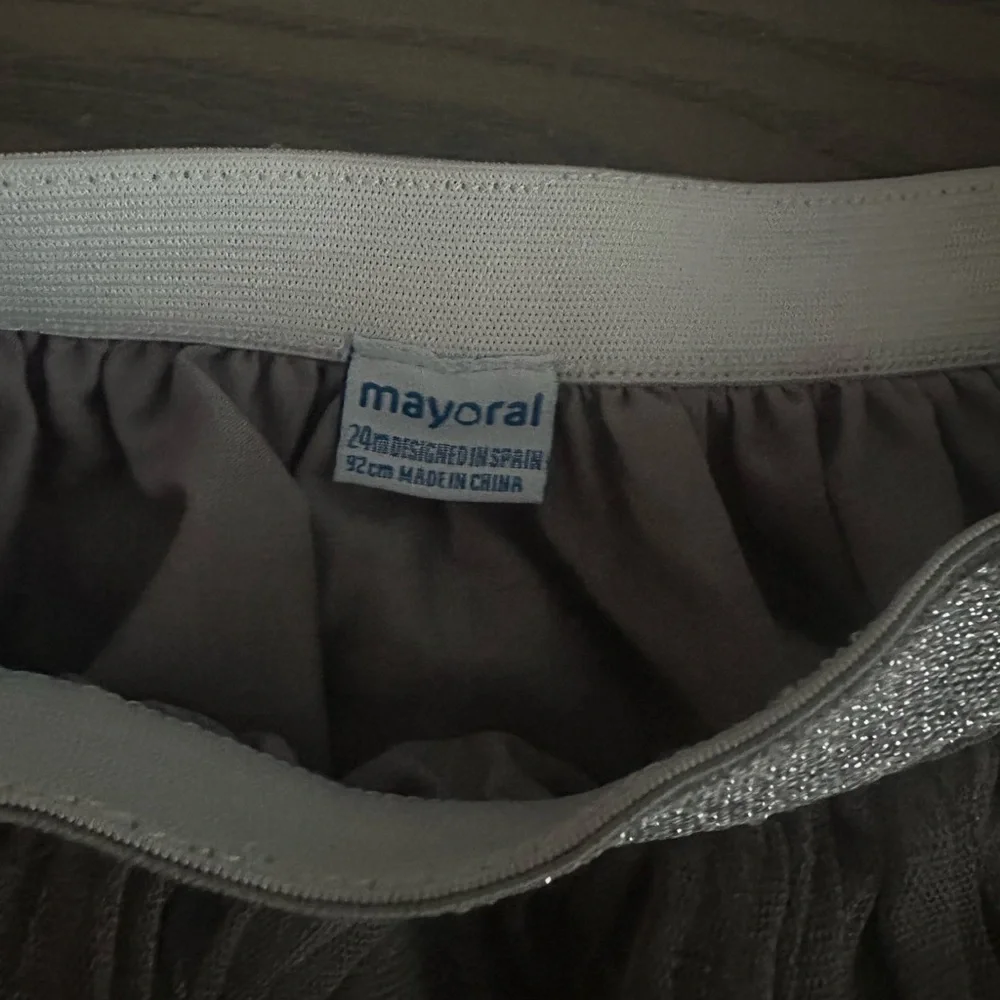 MAYORAL BABY GIRL SWEATER WITH TULLE SKIRT NWOT